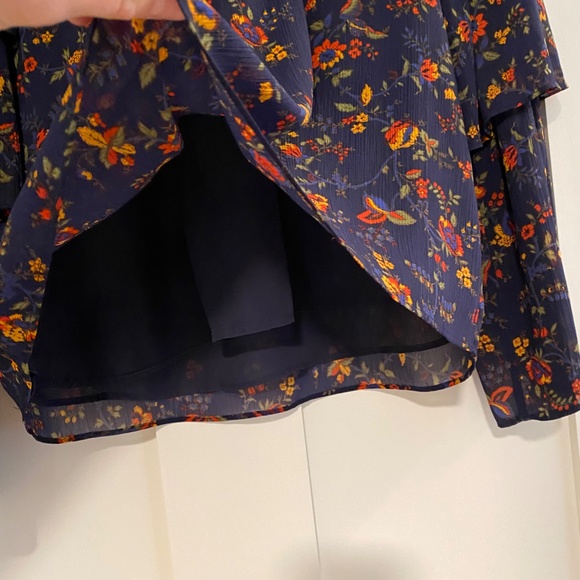 Madewell Ruffle-Sleeve Top in Climbing Vine - Picture 6 of 8